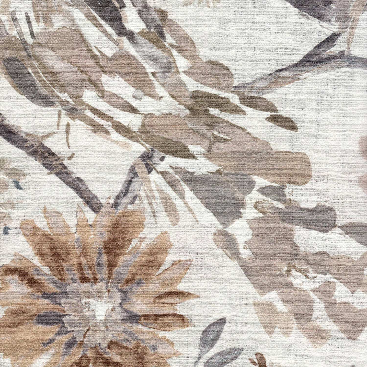 HAMBIRD/TAUPE - Prints Fabric Suitable For Drapery