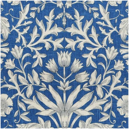 HARISH/BLUE - Prints Fabric Suitable For Drapery