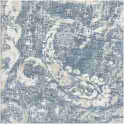 Heado/Blue - Prints Fabric Suitable For Drapery