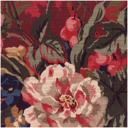 HEIRESS/RED - Prints Fabric Suitable For Drapery