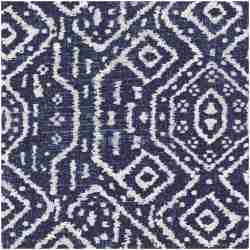 Hesa/Navy - Prints Fabric Suitable For Drapery