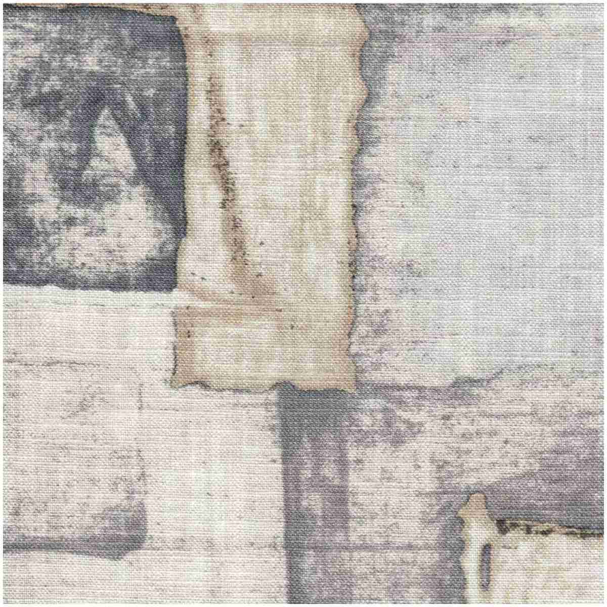 Hh-Zion/Gray - Prints Fabric Suitable For Drapery