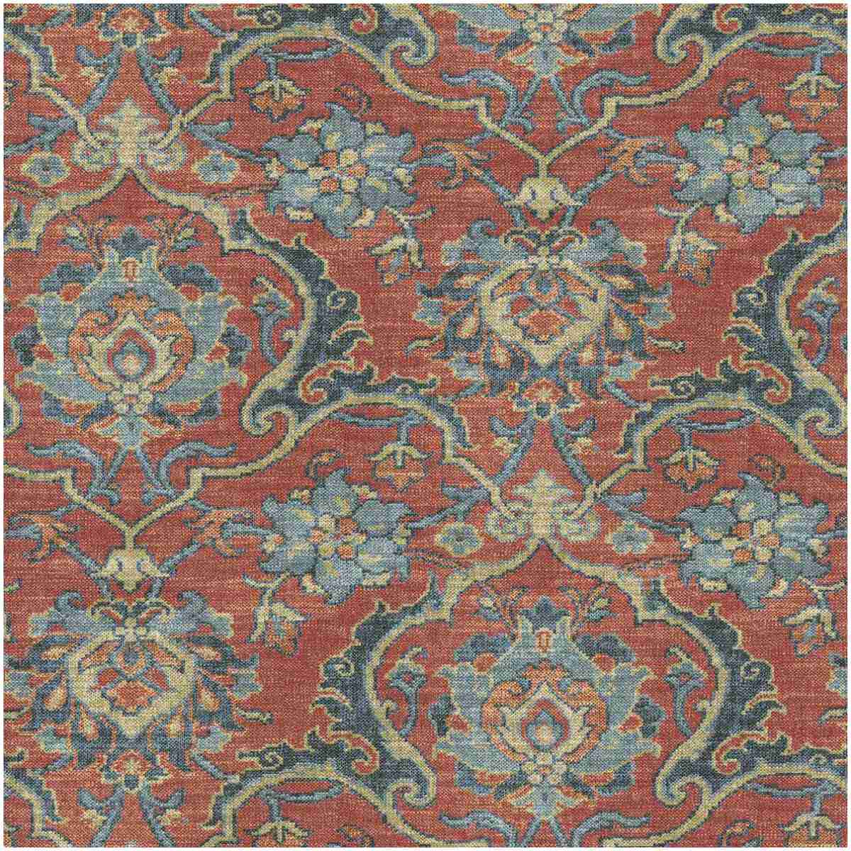 Hiraz/Red - Prints Fabric Suitable For Drapery