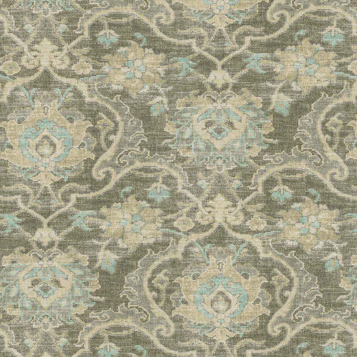 HIRAZ/TAUPE - Prints Fabric Suitable For Drapery