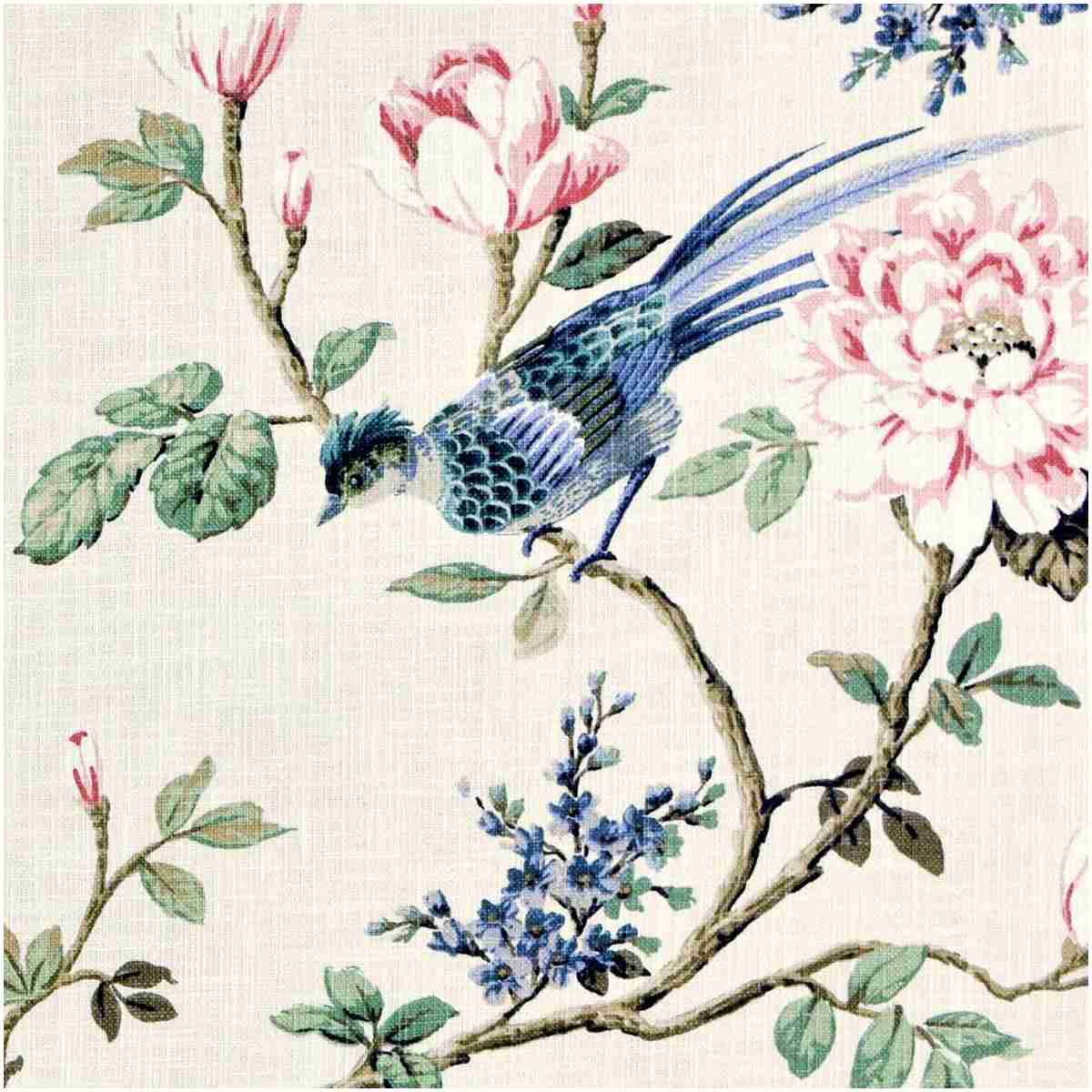 Hobird/Natural - Prints Fabric Suitable For Drapery