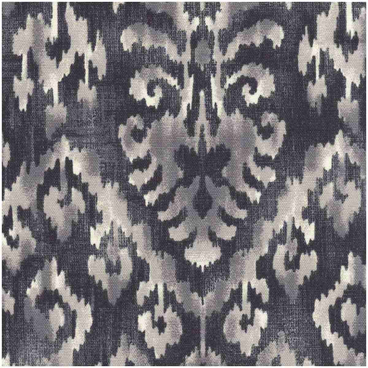 Homoto/Gray - Prints Fabric Suitable For Drapery