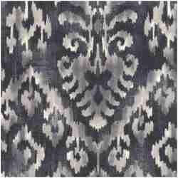 Homoto/Gray - Prints Fabric Suitable For Drapery