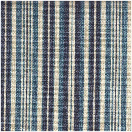 HOSTRIPE/NAVY - Prints Fabric Suitable For Drapery
