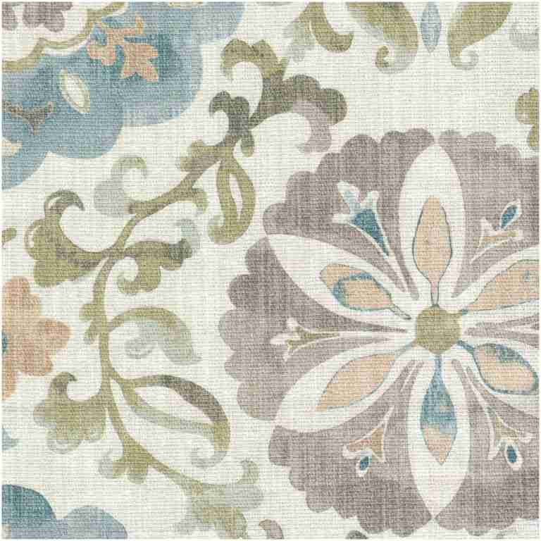 Huzani/Green - Prints Fabric Suitable For Drapery