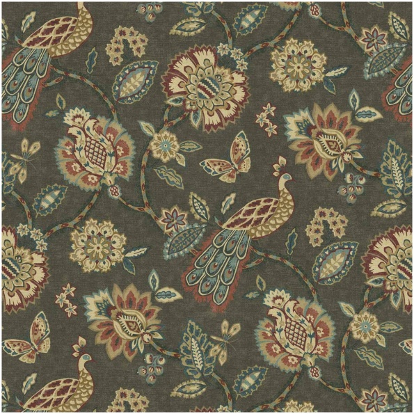 Hybird/Taupe - Prints Fabric Suitable For Drapery