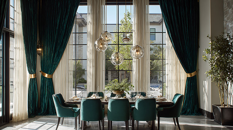 How to Pull Off Double Rod Drapes Frisco Designer Fabric