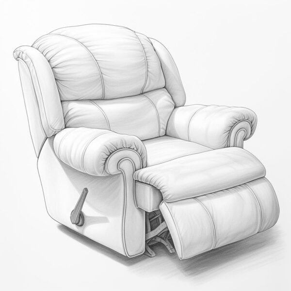 large lazy-boy recliner chair 8-9 yds large lazy boy recliner chair 8 9 yds