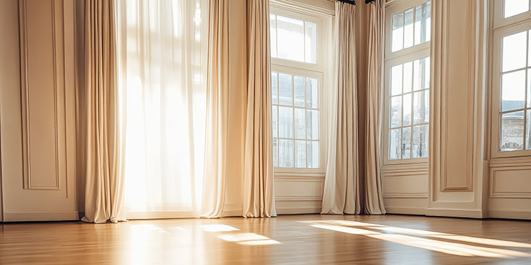 Professional Drapery Finishing Touches