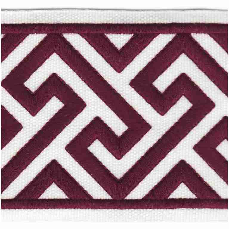 E-Ithaca Tape/Claret - Tape Trim - Spring