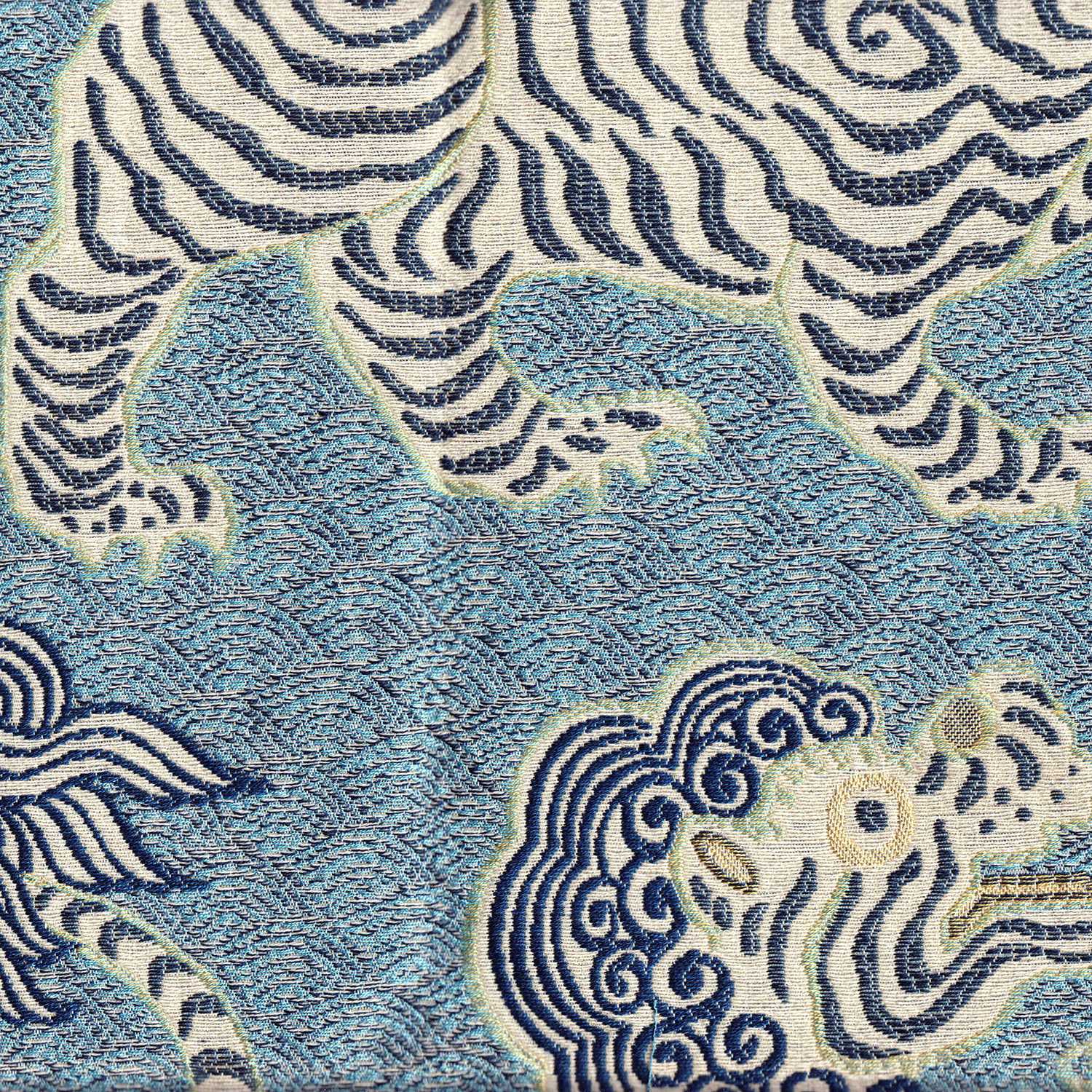 KATTER/BLUE - Multi Purpose Fabric Suitable For Drapery