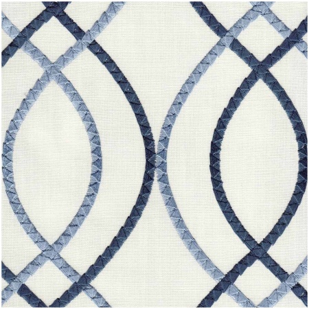 KIVER/BLUE - Multi Purpose Fabric Suitable For Drapery