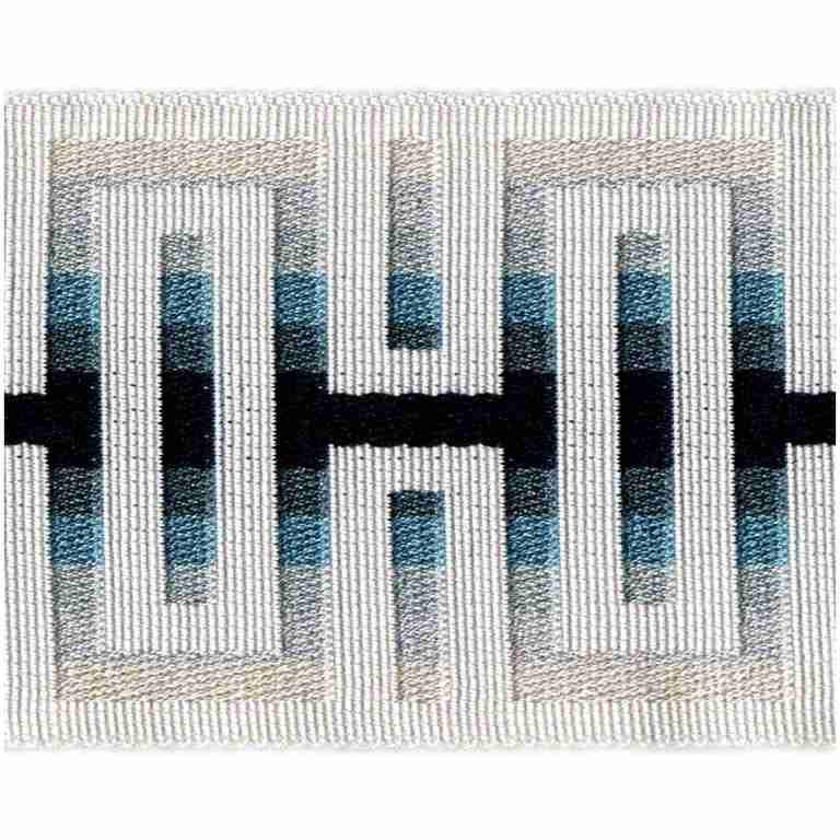 Labyrinth Tape/Blue - Tape Trim - Dallas