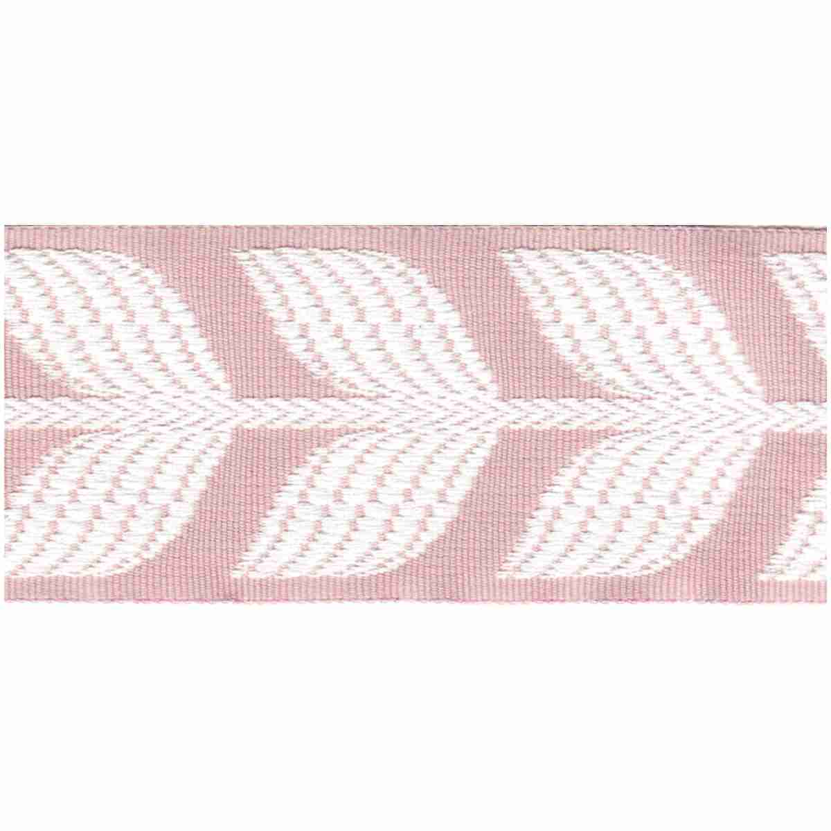 Leaf Tape/Pink - Tape Trim - Woodlands