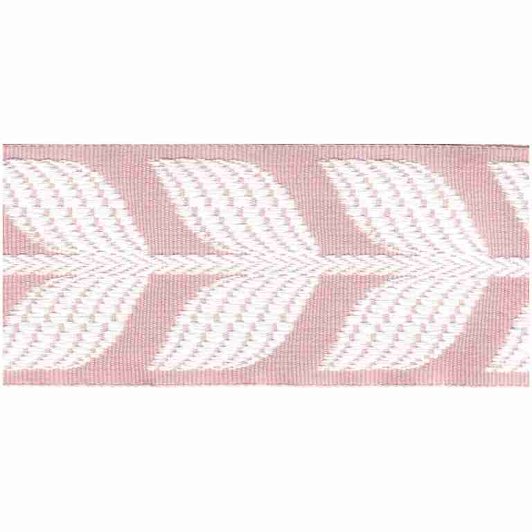 Leaf Tape/Pink - Tape Trim - Woodlands