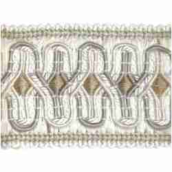 Macra Tape/White - Tape Trim - Cypress
