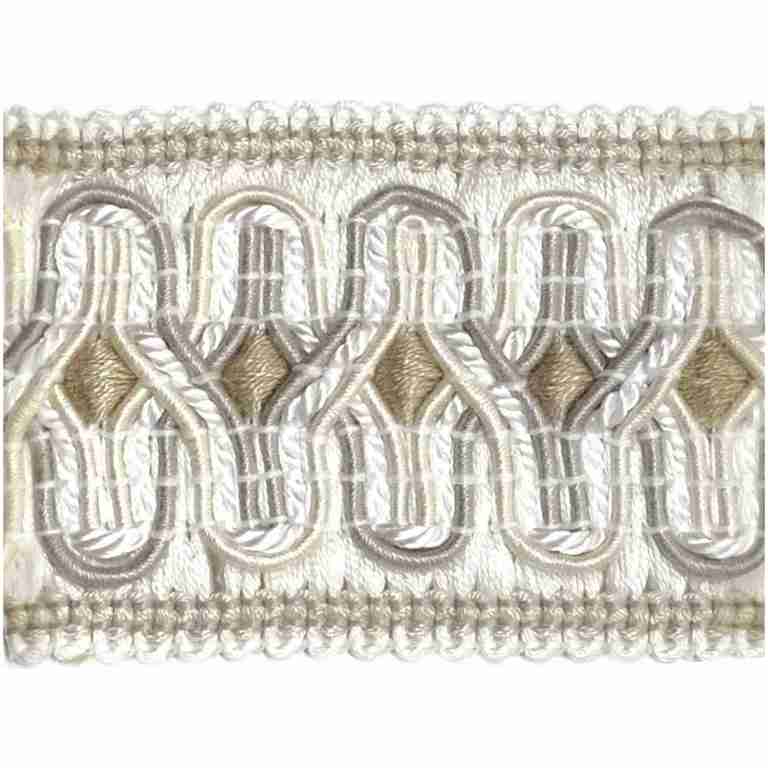Macra Tape/White - Tape Trim - Cypress