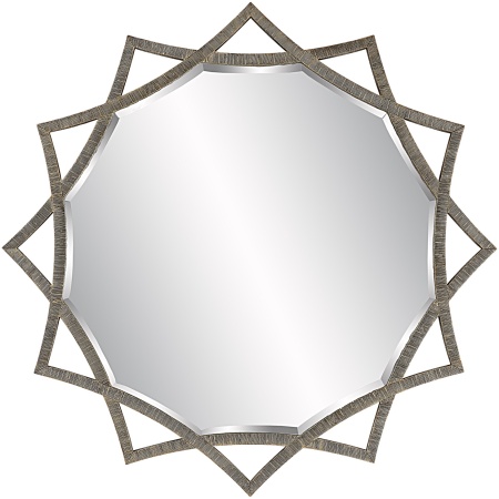 Abanu-Antique Gold Star Mirror