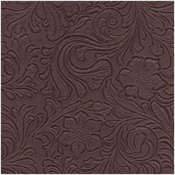 Mi-Fooled/Brown - Faux Leathers Fabric Suitable For Upholstery And Pillows Only.   - Farmers Branch