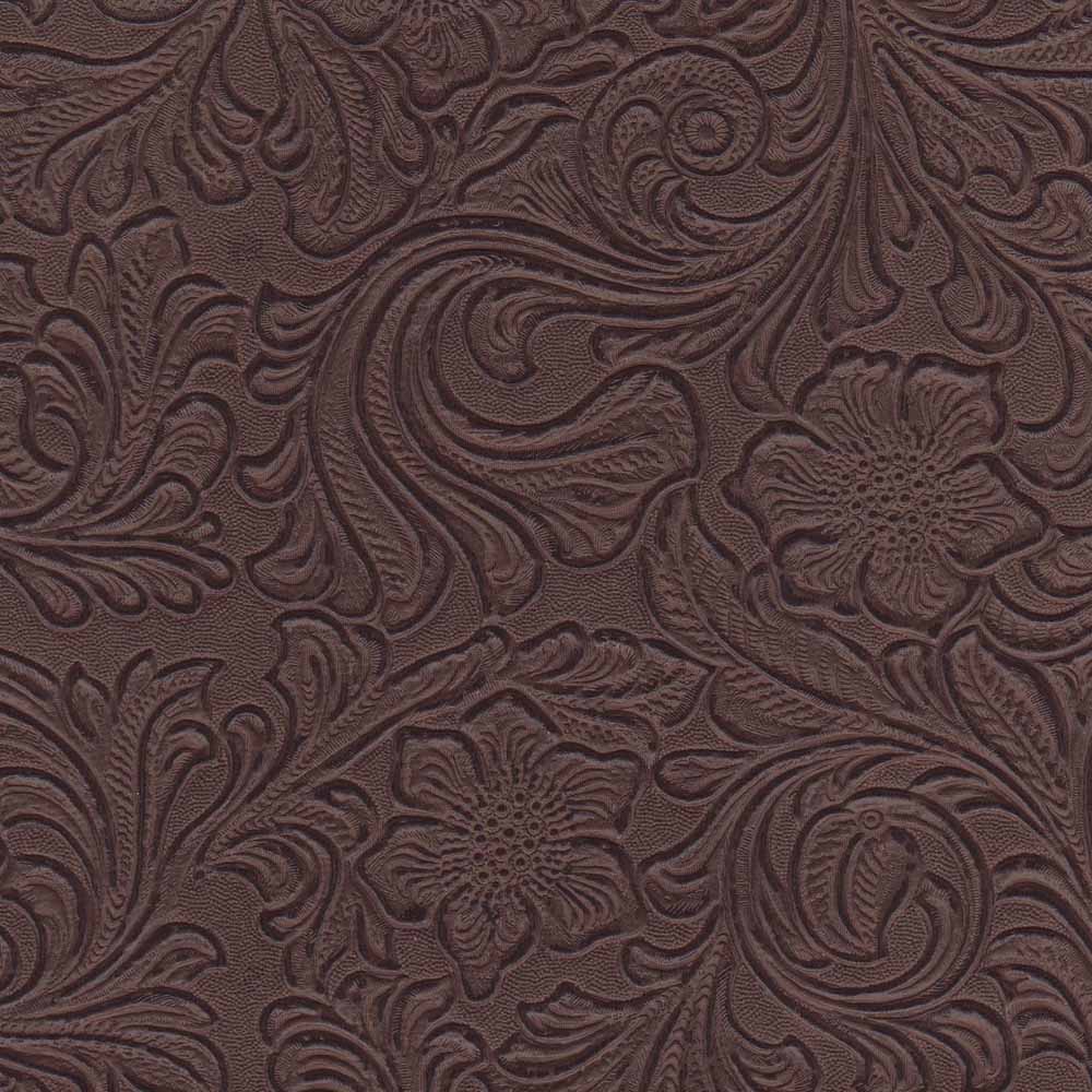 MI-FOOLED/BROWN - Faux Leathers Fabric Suitable For Upholstery And Pillows Only.   - Farmers Branch