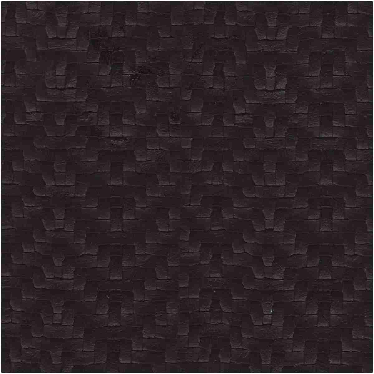 Mi-Wicker/Black - Faux Leathers Fabric Suitable For Upholstery And Pillows Only.   - Ft Worth