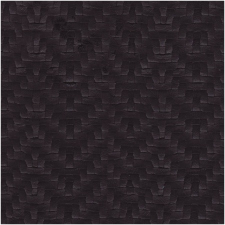 MI-WICKER/BLACK - Faux Leathers Fabric Suitable For Upholstery And Pillows Only.   - Houston