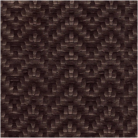 MI-WICKER/BROWN - Faux Leathers Fabric Suitable For Upholstery And Pillows Only.   - Woodlands