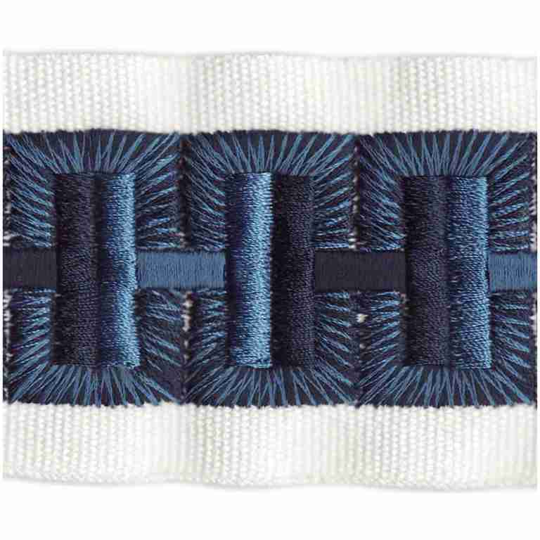 Moomba Tape/Navy - Tape Trim - Woodlands