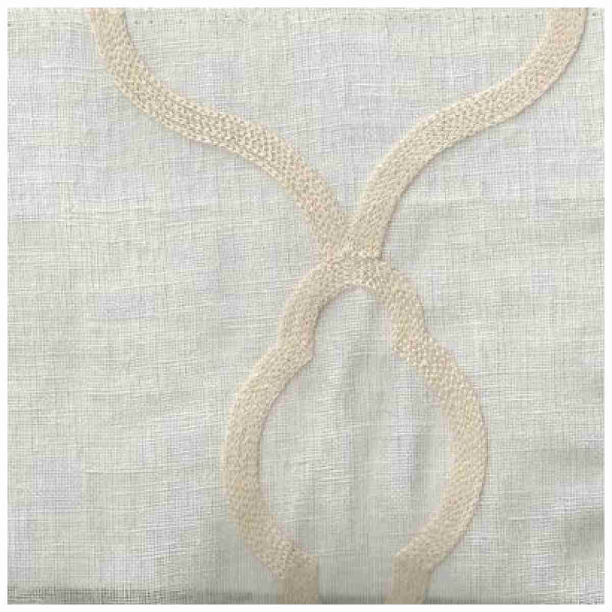 Nero/Natural - Light Weight Fabric Suitable For Drapery Only - Houston