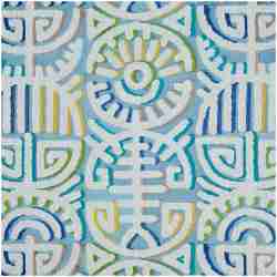 P-Festive/Blue - Multi Purpose Fabric Suitable For Drapery