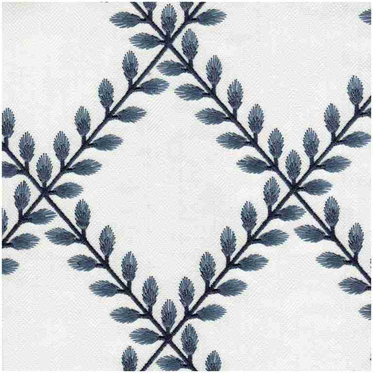 Pk-Clover/Blue - Multi Purpose Fabric Suitable For Drapery