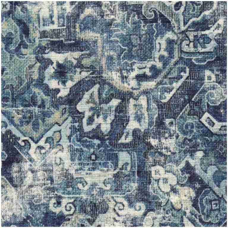 Pk-Cumber/Blue - Multi Purpose Fabric Suitable For Drapery
