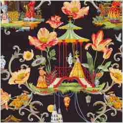 Pk-East/Night - Prints Fabric Suitable For Drapery