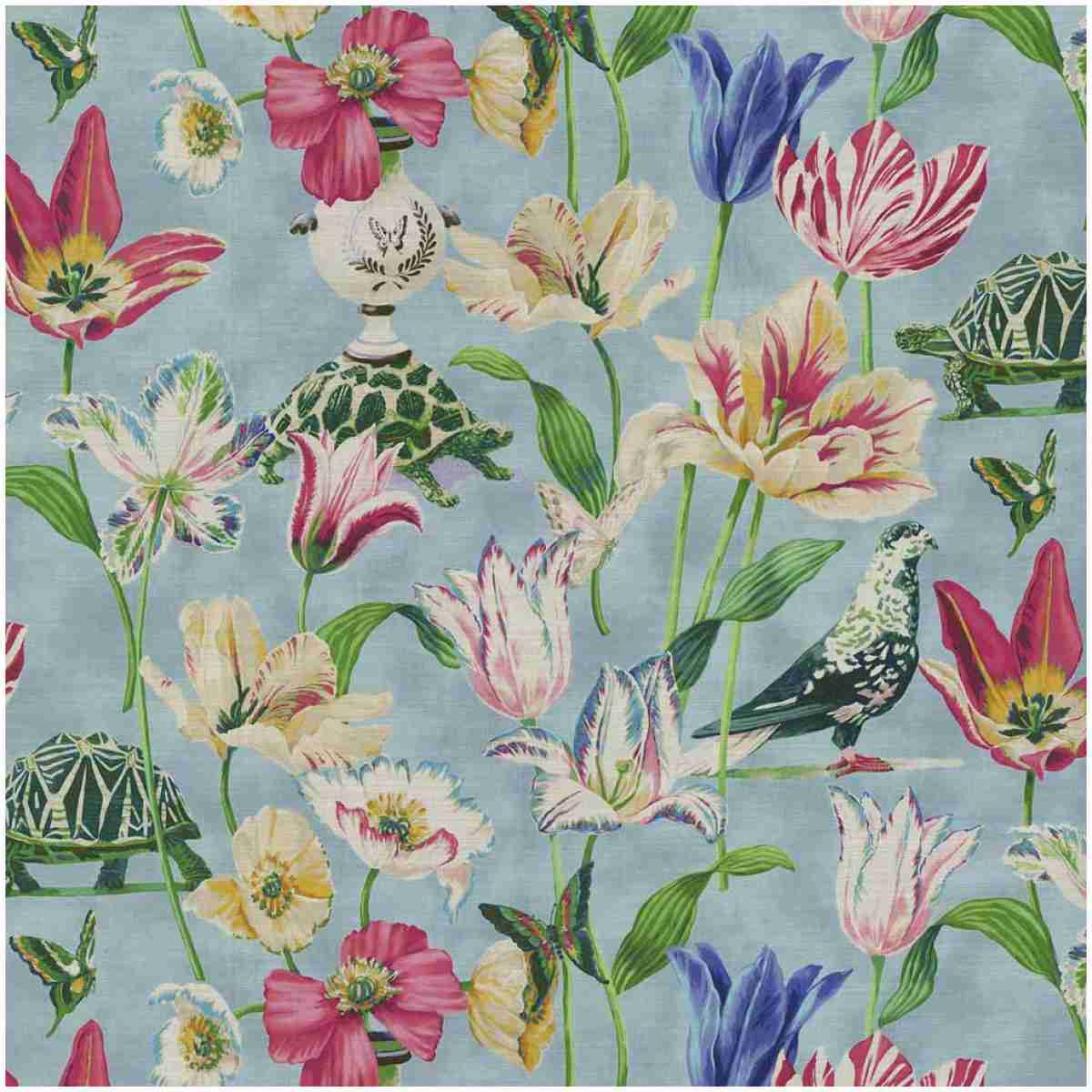 Pk-Enchant/Robin - Prints Fabric Suitable For Drapery