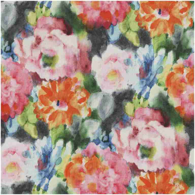 Pk-Harwood/Multi - Prints Fabric Suitable For Drapery