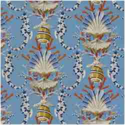 Pk-Mariner/Luna - Prints Fabric Suitable For Drapery
