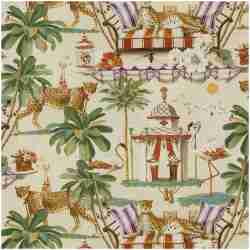 Pk-Nightin/High - Prints Fabric Suitable For Drapery