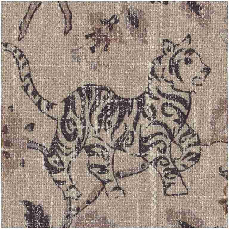 Pk-Onsaf/Natural - Prints Fabric Suitable For Drapery