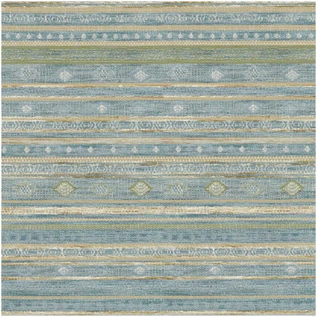 PK-TRAILS/AQUA - Upholstery Only Fabric Suitable For Upholstery And Pillows Only.   - Cypress