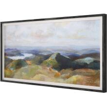 Above-Landscape Framed Print