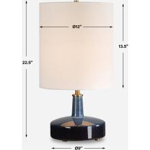 Abyss-Blue Table Lamp