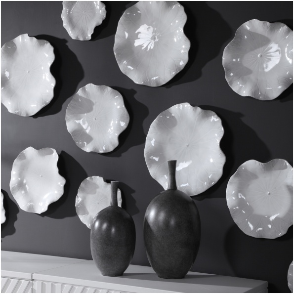 Uttermost Abella Ceramic Wall Decor