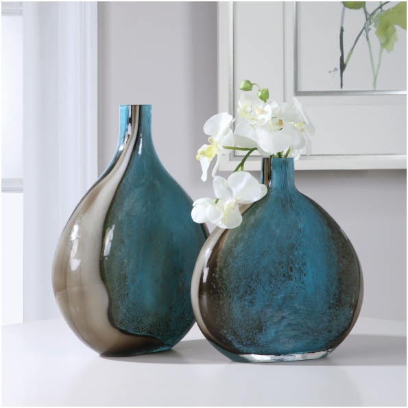 Adrie Art Glass Vases