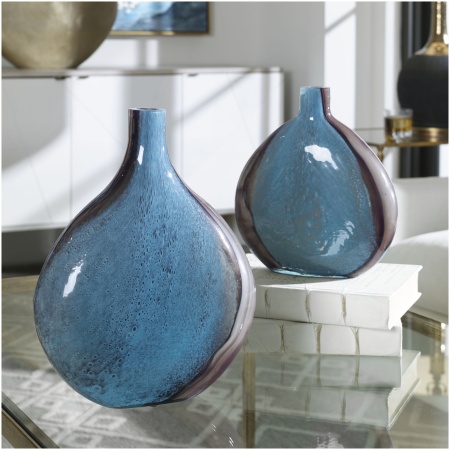 Uttermost Adrie Art Glass Vases
