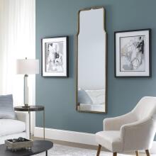 Adelasia-Antiqued Gold Mirror
