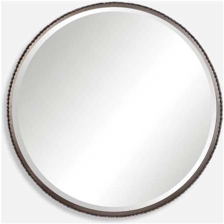 Ada-Round Steel Mirror